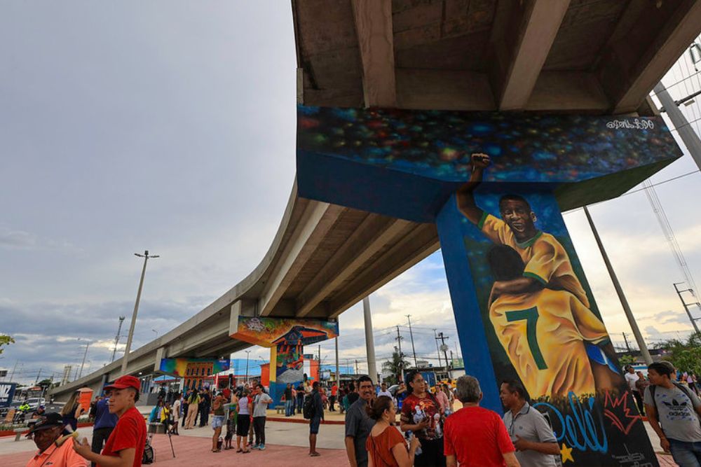 Complexo Viário Rei Pelé é inaugurado e transforma mobilidade na zona Leste de Manaus Complexo Viário Rei Pelé é inaugurado e transforma mobilidade na zona Leste de Manaus