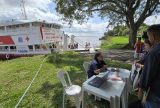 Barco Hospital ancora em Parintins para atendimentos durante 58º Festival Folclórico