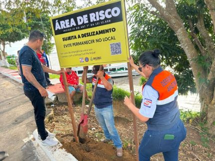Câmara vistoria áreas de risco em Manaus