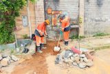 Troca de tubulação no São Jorge reforça sistema de drenagem contra alagamentos