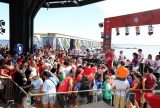 Torcida do Garantido celebra título do Festival de Parintins em evento gratuito no Parque Rio Negro