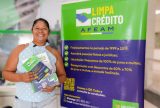 Afeam leva Programa Limpa Crédito a Manacapuru com condições especiais para renegociação de dívidas