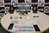 Denúncia anônima leva à prisão de jovem com arma e drogas na zona sul de Manaus