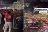 Torcedores invadem Sambódromo durante Festa da Vitória do Boi Garantido em Manaus