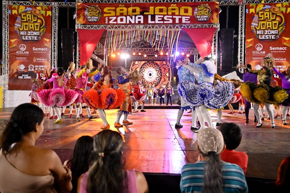 Festival 'São João na Zona Leste' celebra tradição com apoio da Prefeitura de Manaus Festival 'São João na Zona Leste' celebra tradição com apoio da Prefeitura de Manaus