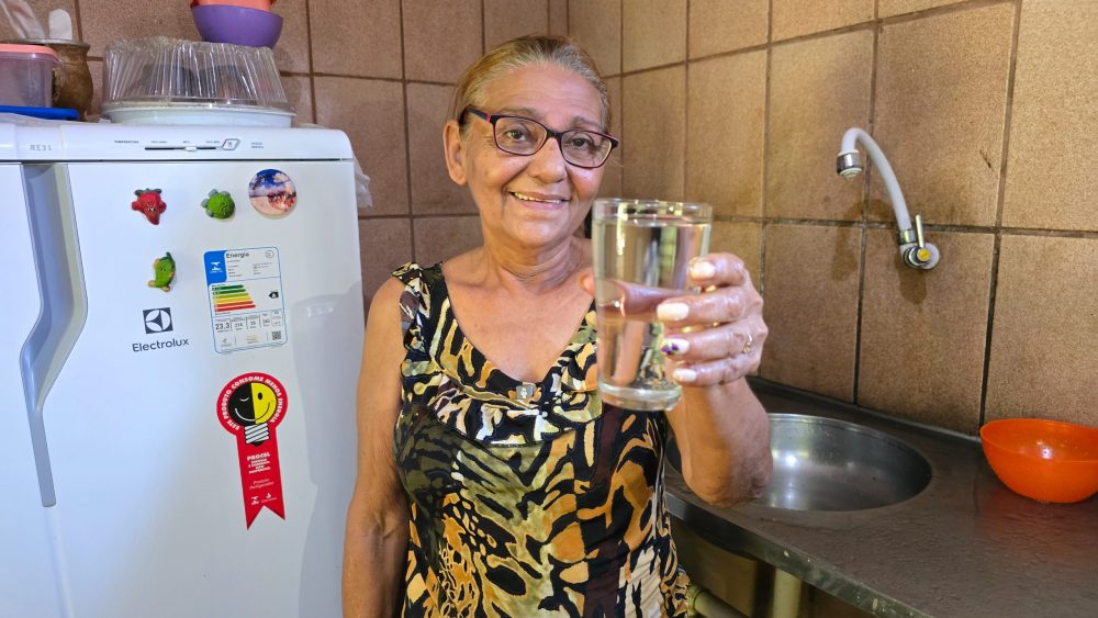 Mais de 5 mil moradores do Jardim Mauá recebem água potável com novo sistema de abastecimento Mais de 5 mil moradores do Jardim Mauá recebem água potável com novo sistema de abastecimento