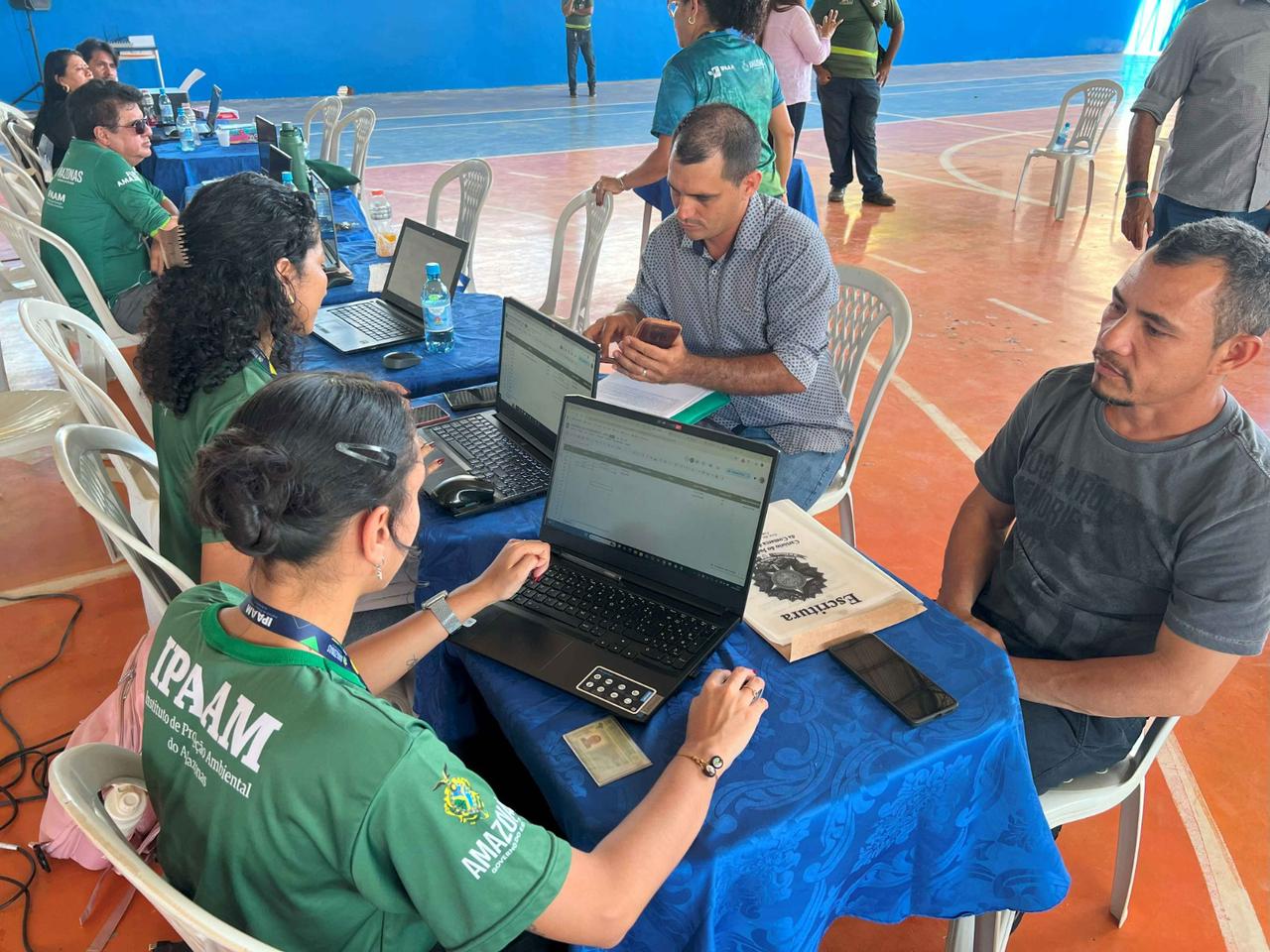 Ipaam intensifica atendimentos em Apuí e amplia apoio à regularização ambiental no município Ipaam intensifica atendimentos em Apuí e amplia apoio à regularização ambiental no município