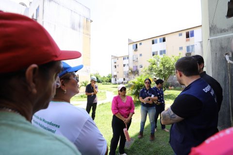 Defensoria acompanha obras de reparo no conjunto Viver Melhor em Manaus