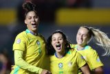Brasil estreia com vitória por 2x0 na Copa América Feminina