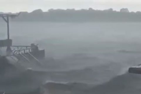 Temporal surpreende moradores e causa estragos em Nhamundá, no interior do Amazonas.