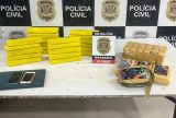 Polícia desarticula quadrilha de tráfico de drogas com atuação no AM, SP e ES