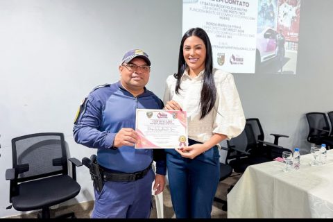 Mayra Dias defende ampliação da Ronda Maria da Penha no AM durante fórum em Parintins