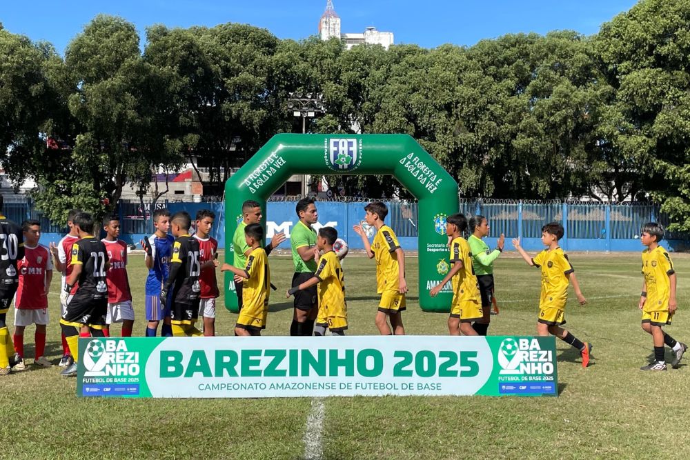 Barezinho Sub-12: Amazonas, Aguerridos e Amazon City vencem na rodada deste domingo (03/08)