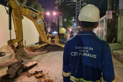 Águas de Manaus realiza obras de esgoto em 12 pontos da capital