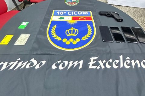 Trio é preso pela PM após assalto e perseguição no bairro Alvorada, em Manaus