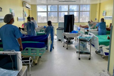 Incêndio em fábrica: vítima segue internada no HPS 28 de Agosto