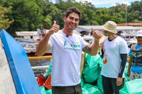 Parintins promove ação ambiental para limpeza do Galpão do Boi Garantido
