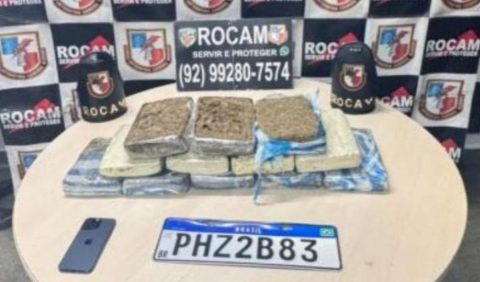 Traficante que abastecia pontos da zona centro-sul é preso após intensa perseguição policial