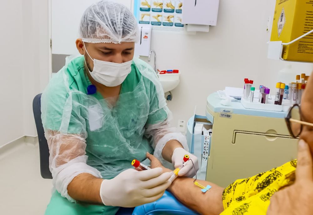 Em 1 ano, Delphina Aziz bate recorde, com a realiza&ccedil;&atilde;o de mais de 2,1 milh&otilde;es de exames laboratoriais - Portal do Marcos Santos