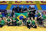 Seleção feminina de basquete em cadeira de rodas perde final e fica com o vice-campeonato