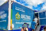 Carreta da Saúde inicia atendimentos em Silves com mais de 660 exames disponíveis