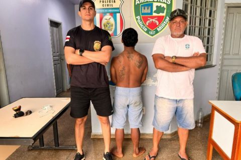 Homem que mutilou companheira em 2016 é preso após ameaçá-la novamente no Amazonas