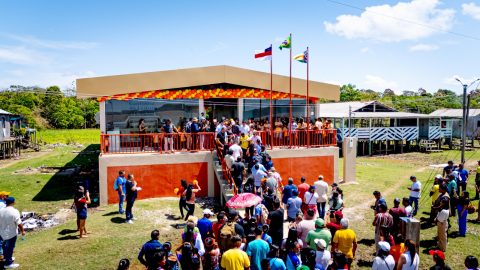 Prefeitura de Parintins inaugura Escola Boa Vista e fortalece educação ribeirinha