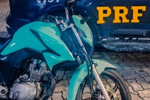PRF detém motociclista com placa adulterada em Manaus