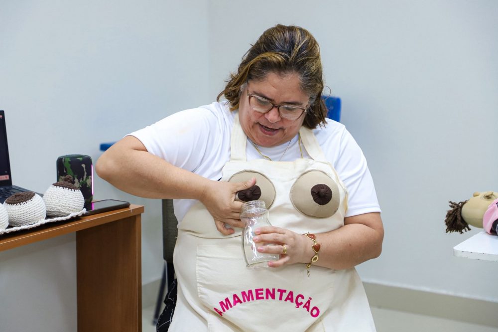 Campanha 'Agosto Dourado' refor&ccedil;a import&acirc;ncia do aleitamento materno em Manaus