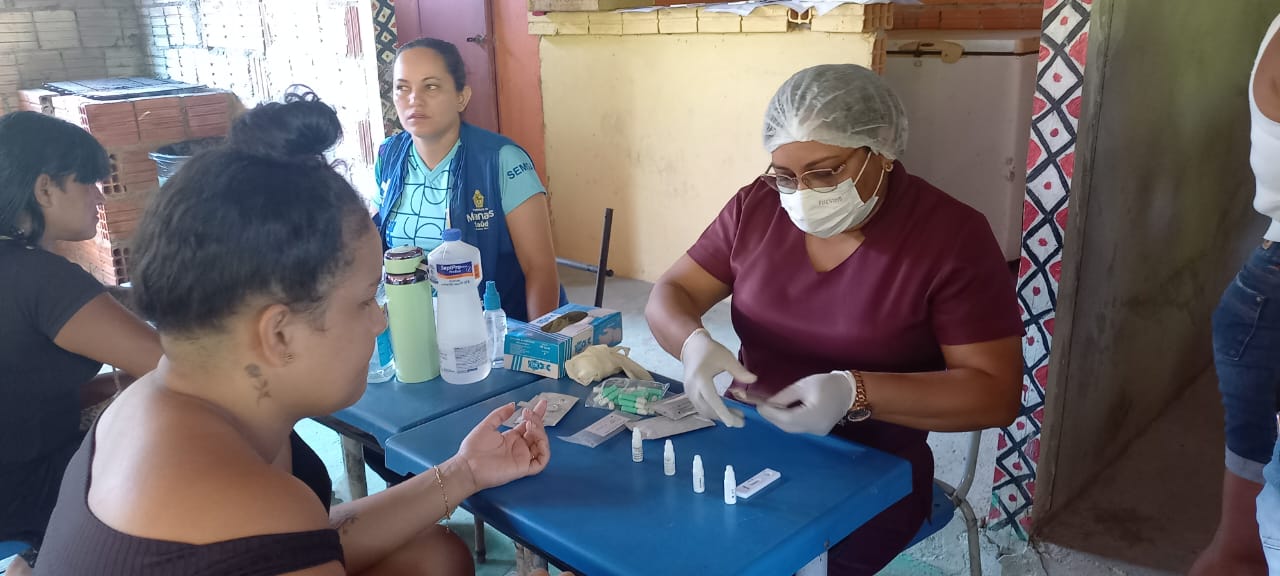 Comunidades ind&iacute;genas da zona Leste recebem a&ccedil;&atilde;o de sa&uacute;de da Prefeitura de Manaus