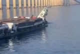 Rebocador empurrador naufraga próximo à Ponte Rio Negro