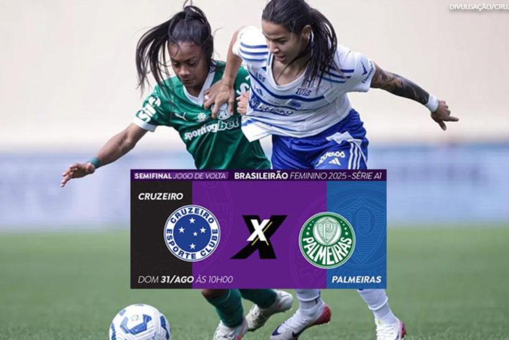 Cruzeiro e Palmeiras decidem vaga na final do Brasileirão Feminino no Independência Cruzeiro e Palmeiras decidem vaga na final do Brasileirão Feminino no Independência