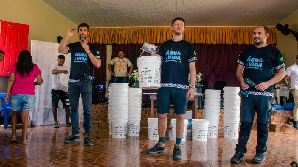 Projeto leva filtros de água a comunidades indígenas da Amazônia e deve beneficiar 8 mil famílias
