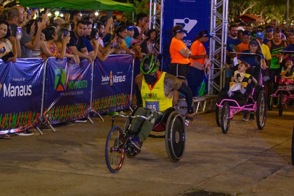 Corrida #SouManaus abre inscrições com vagas para PcDs e doação solidária