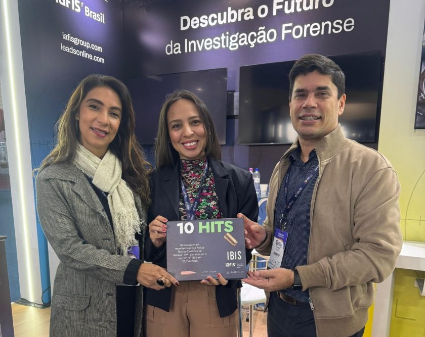 Polícia Técnico-Científica do AM recebe premiação por resultados no Sistema Nacional de Análise Balística