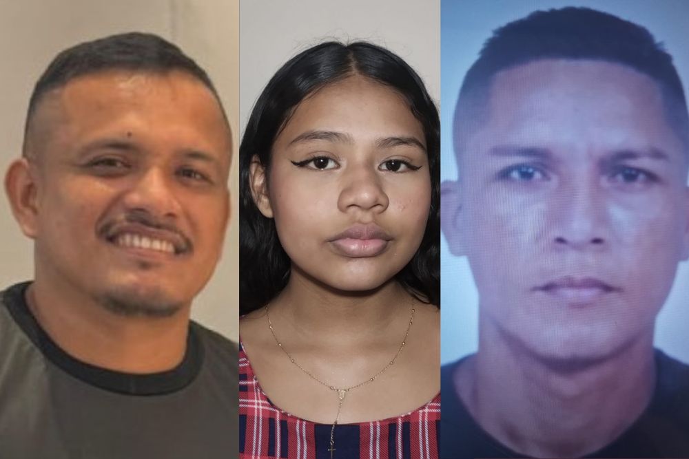 Polícia Civil divulga imagem de três pessoas que desapareceram em Manaus