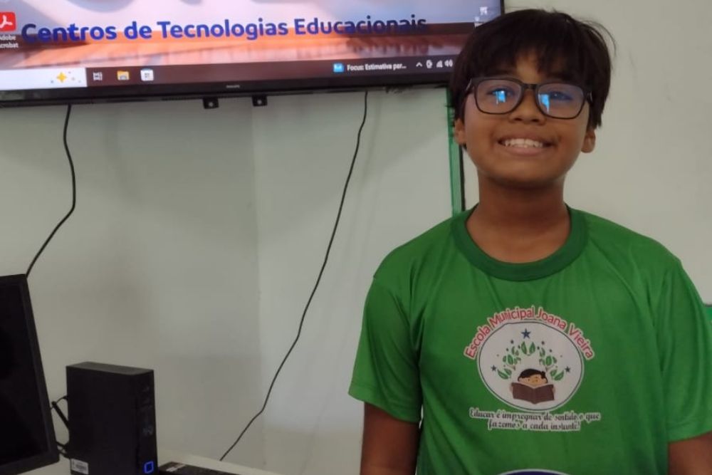Estudante da rede municipal de Manaus leva Amazonas à etapa nacional da Olimpíada Brasileira de Informática 2025