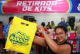Entrega de kits da corrida ‘#SouManaus’ tem presença do prefeito David Almeida e boa adesão do público