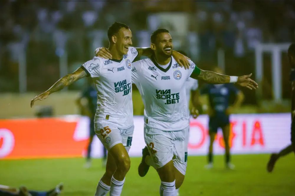 Bahia vence Confiança por 4 a 1 e encaminha título da Copa do Nordeste