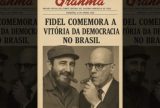 Flávio Bolsonaro usa ilustração para associar Moraes a Fidel Castro