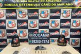 Polícia Militar prende homem com 67 porções de drogas e arma de fogo em Manaus