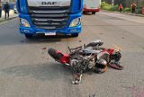 Motociclista morre em colisão com carreta na Avenida Rodrigo Otávio