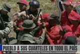 Venezuela treina civis em quartéis após pedido de Maduro para preparar população para combate