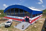 Prefeitura de Barreirinha inaugura Quadra Poliesportiva Álvaro Maia em Cametá do Ramos