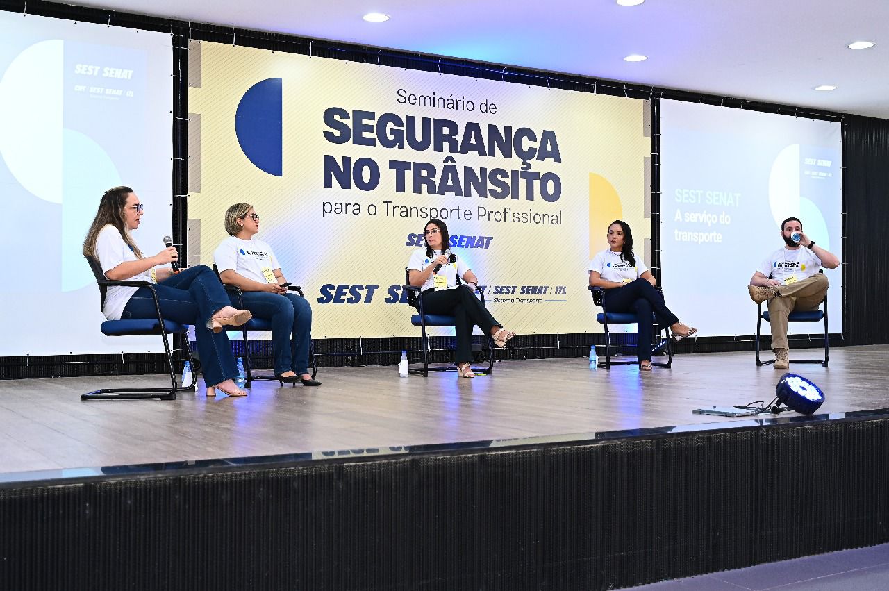 Tr&acirc;nsito mais seguro: SEST SENAT realiza semin&aacute;rio em Manaus