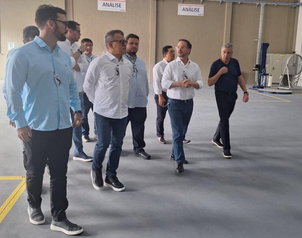 Suframa visita empresa do PIM especializada em soluções químicas para argamassa Suframa visita empresa do PIM especializada em soluções químicas para argamassa