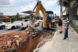 Obra recupera rede de drenagem e remove ligações clandestinas na avenida Professor Nilton Lins 