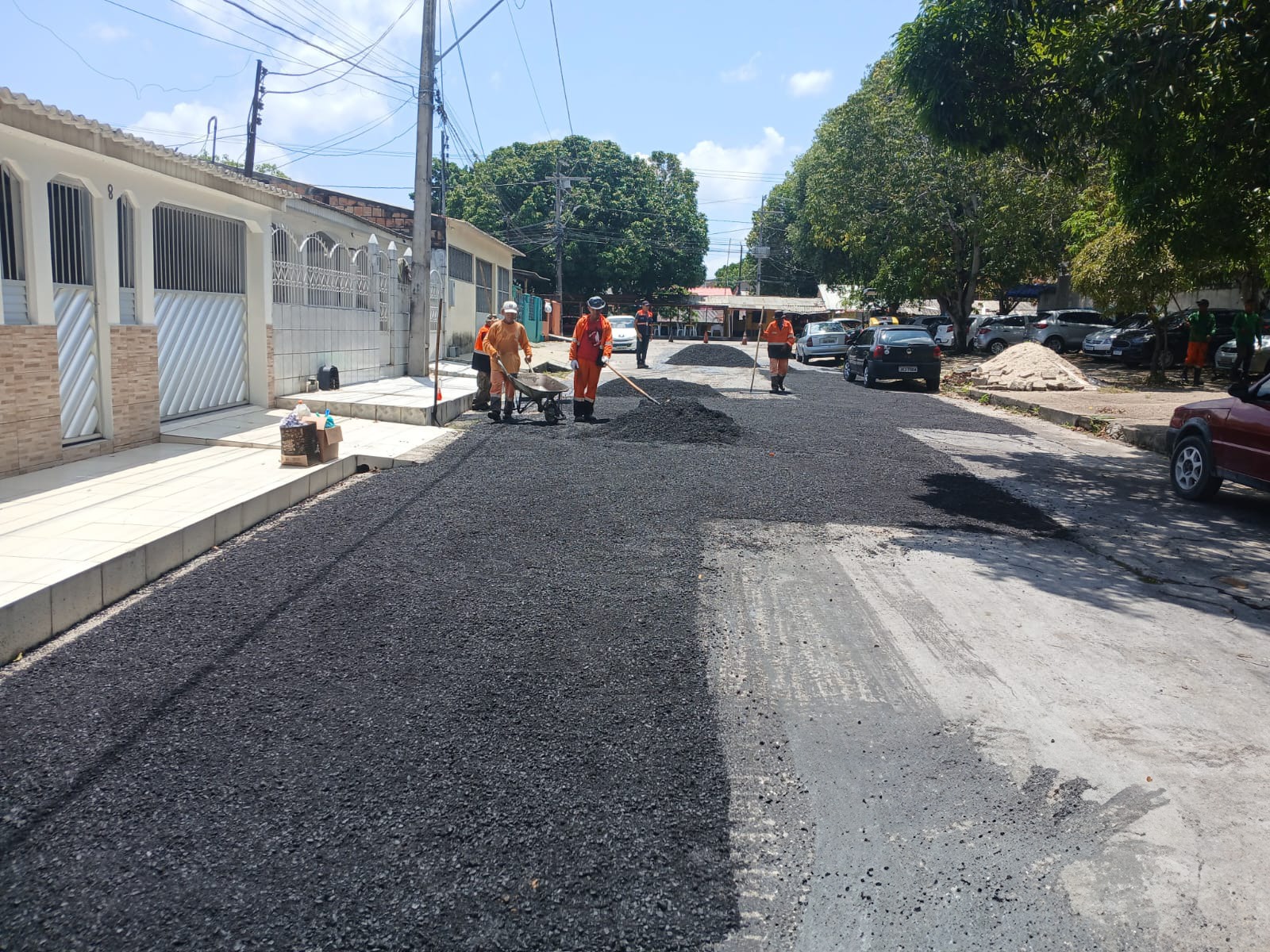 Rua do bairro Cidade Nova &eacute; recuperada e leva mais seguran&ccedil;a e mobilidade aos moradores