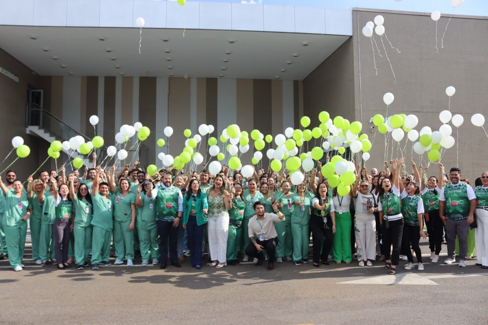 Hospital Delphina Aziz realiza evento em alusão ao Dia Nacional de Doação de Órgãos