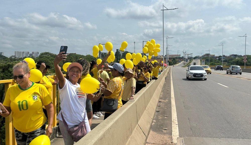 Caminhada do Projeto Mais Vida reforça ações do Setembro Amarelo na Ponte Rio Negro em Manaus Caminhada do Projeto Mais Vida reforça ações do Setembro Amarelo na Ponte Rio Negro